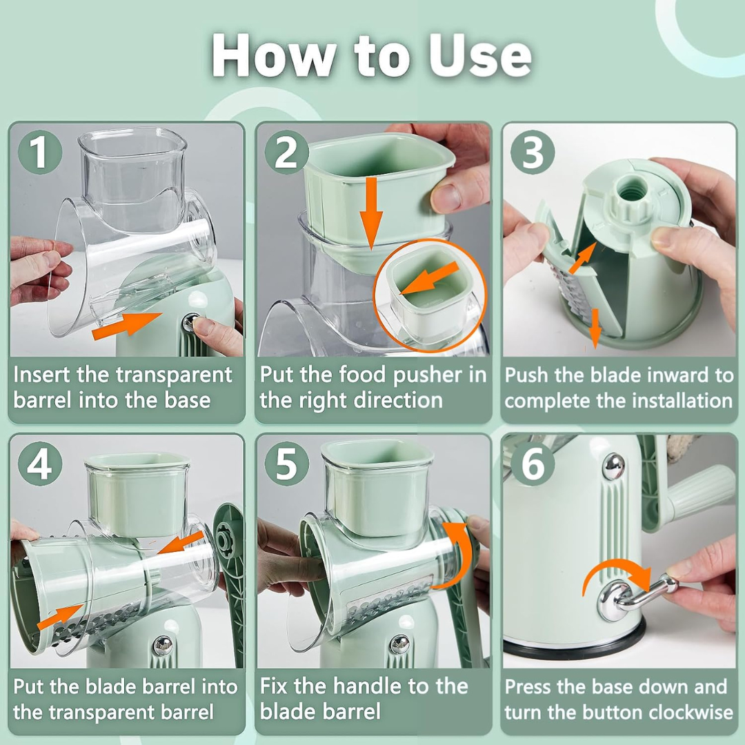 ChefSwift | Revolutionize Your Kitchen with Hassle-Free Grating